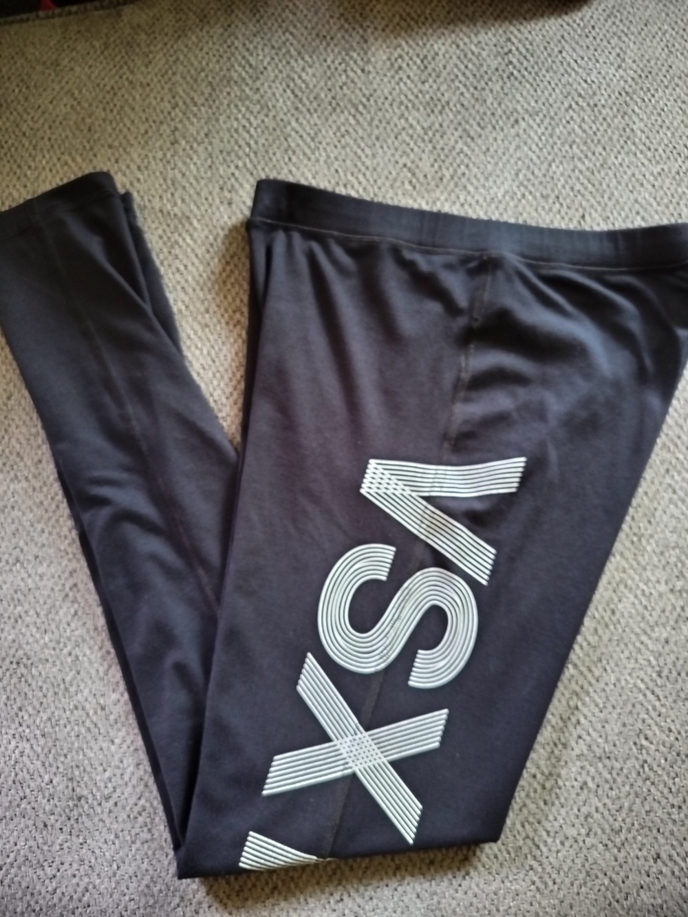 Victoria's Secret VSX Leggings With Bold Side Graphic